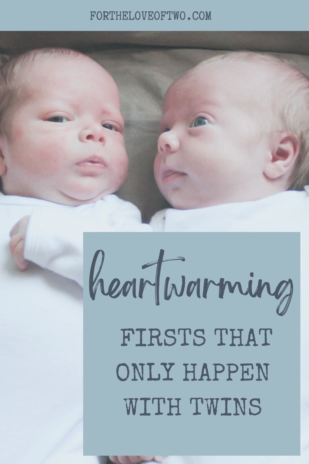 Twin Firsts More Amazing Than Developmental Milestones